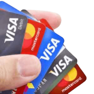 شارژ کارت های اعتباری ویزا و مستر
